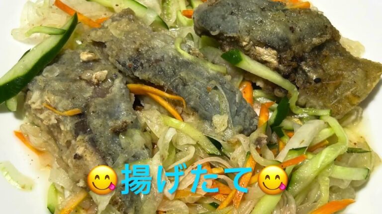 😋ユーチャン家の揚げたて南蛮漬け😋メチャ美味しい😋揚げたて骨無しアジ😋玉ねぎキュウリニンジン😋具沢山味噌汁サツマイモエリンギ白菜ネギ😋イチジクワイン煮😋2024年9月20日