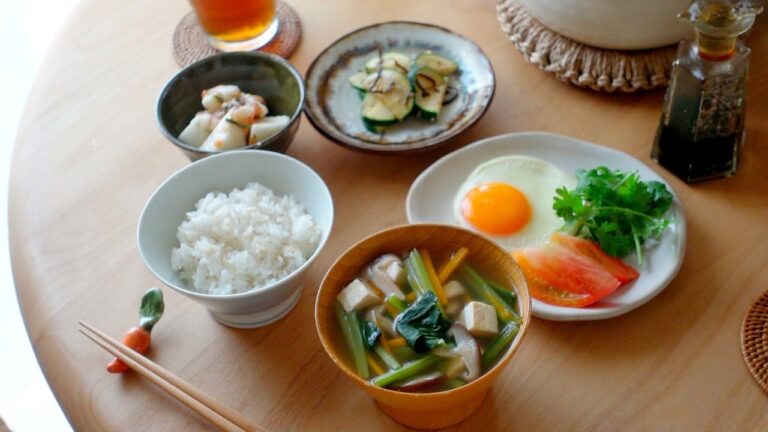 【和食】秋を待つ日常。我が家の２日間の献立【３人家族の健康ごはん】