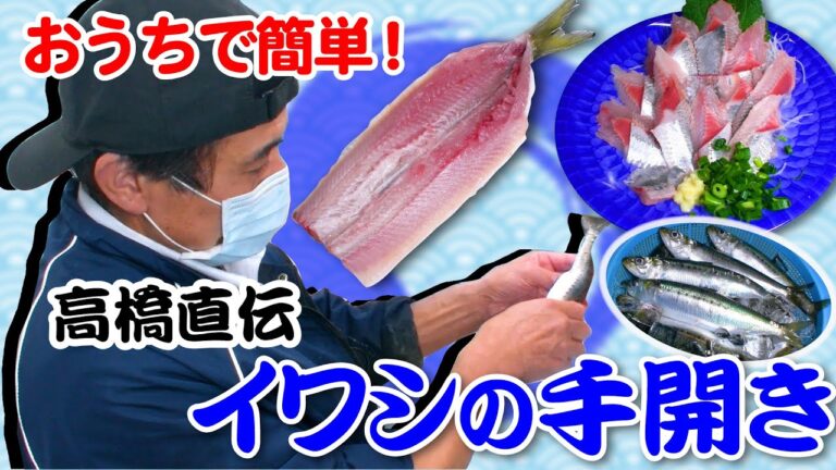 「匠の技～鮮魚の高橋～イワシの開き方編」