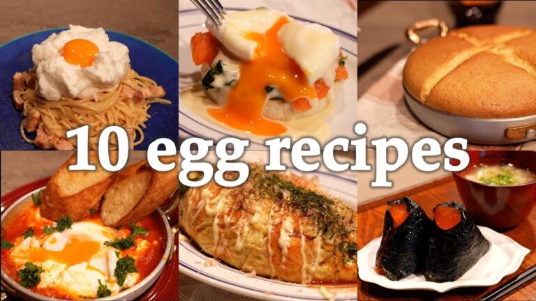 たまご料理 全10品 | 10 egg recipes