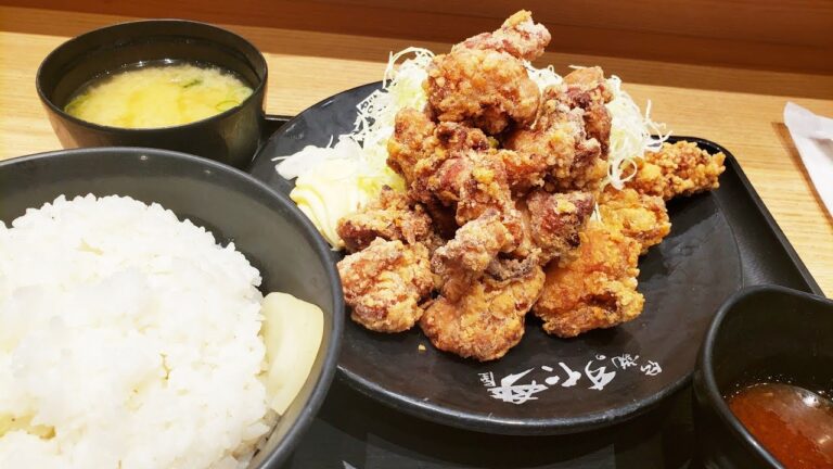 【めし動画】新東名・清水PAで伝説のすた丼屋の「鬼盛りすたみな唐揚げ」を食べてみた