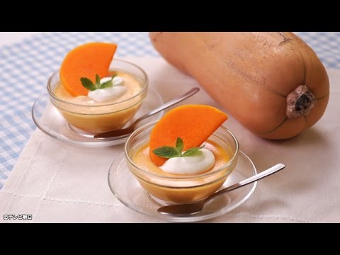 これは美味しい♪バターナッツかぼちゃのプリンPudding of butternut pumpkin (1)