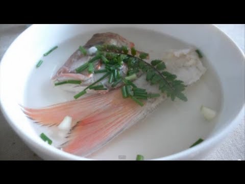 潮汁　　How To Make Clear Soup Of Sea Bream