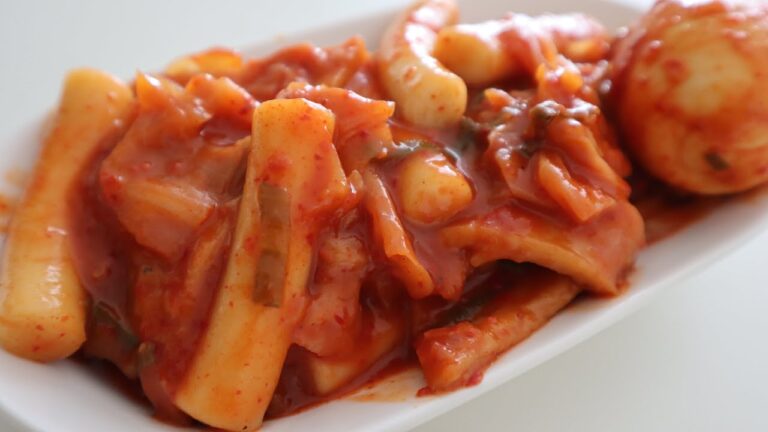 【韓国人も認めた】トッポギレシピ👩‍🍳🌶Tteokbokki,Hot and spicy rice cake