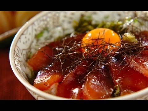 【簡単レシピ】豪華！！スーパーで買ったマグロで超贅沢マグロ丼を作るよ！！美味しく食べる簡単技♪