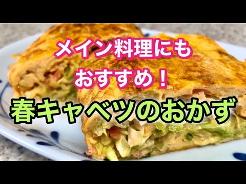 【春キャベツ】千切りキャベツと節約食材で作る♪満足おかずレシピ２品