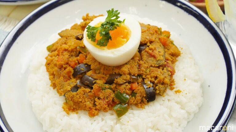 お肉なしでも大満足！食べ応え抜群の「高野豆腐ドライカレー」のレシピ・作り方