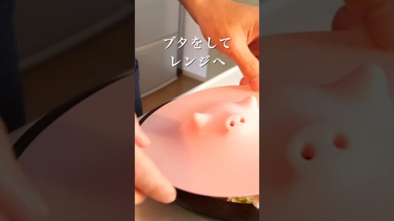 コスパ最強【白菜のチーズ蒸し】火も包丁もいらないレシピ