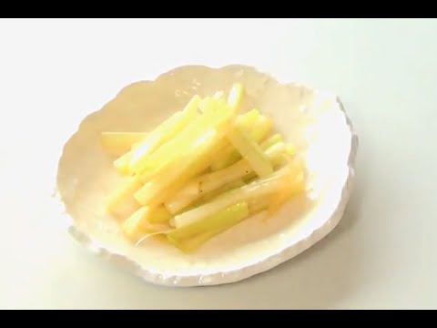 セロリの洋風きんぴら（田口恵美）