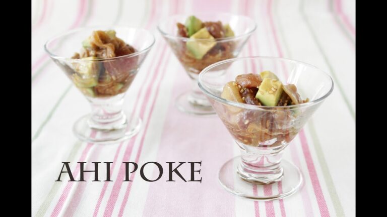 Ahi Poke / まぐろとアボカドのポキ