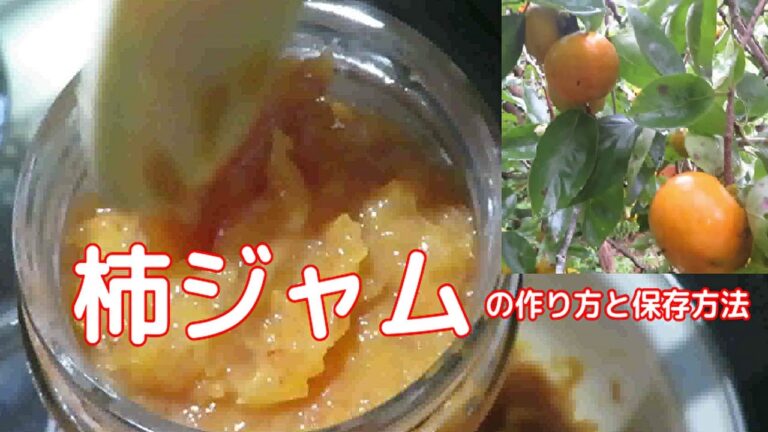 【旬を味わう！】簡単で美味しい柿ジャムの作り方