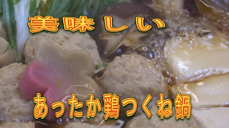 ごはん！　何つくる　？　ゆっくり　あったか鶏つくね鍋作る