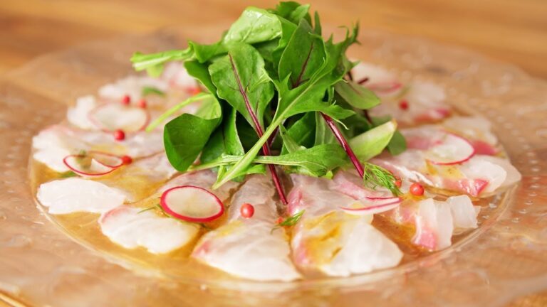 【イタリアン】旬魚を使って♬タイのカルパッチョ ~ sea bream carpaccio 【魚の捌き方】【料理レシピはParty Kitchen🎉】