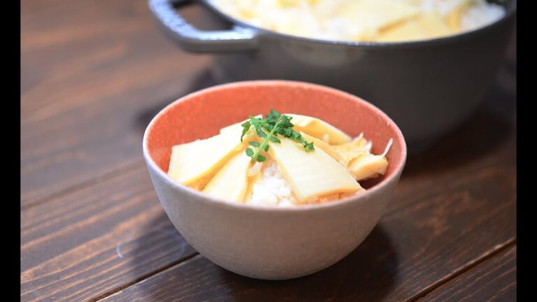 春の味覚 たけのこの簡単炊き込みご飯