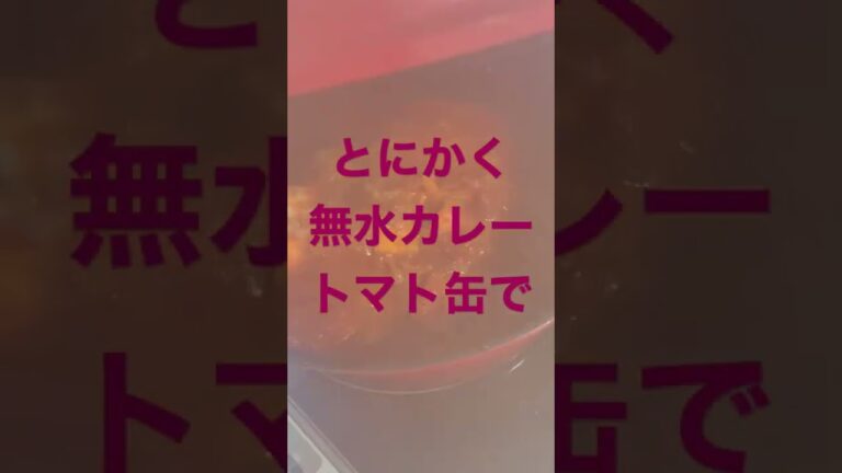 ジンジャースパイシーブレンド無水カレー　トマト缶祭りで旨辛スペシャル　相変わらずのコニグルメ 週刊クラコニ from club coniferm