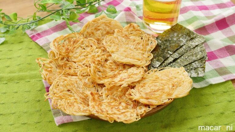 バリうま！ そうめんの カリカリ 明太子 せんべい のレシピ 作り方