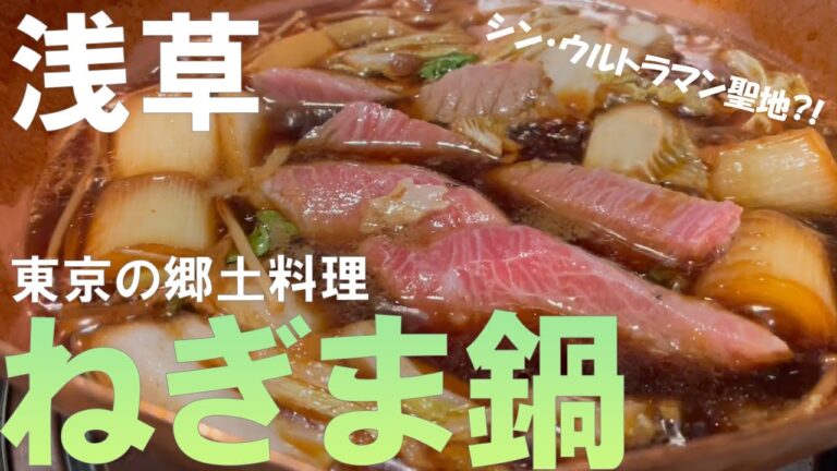 【浅草】飲み屋はしご！ねぎま鍋を初体験【東京】【日本酒・カクテル・ウイスキー】