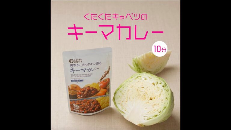 くたくたキャベツのキーマカレー / ちょい足し野菜 / 西友