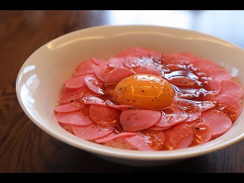 【ビア玉丼】牛丼なんか目じゃない次世代の丼はこれだ！お金も時間もないやつこれを食え！時短節約テクニック【究極貧乏飯】　Meal for people without money or time