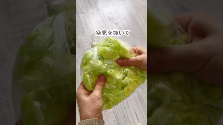 包丁まな板不要！ごま油ニンニクのやみつきキャベツ