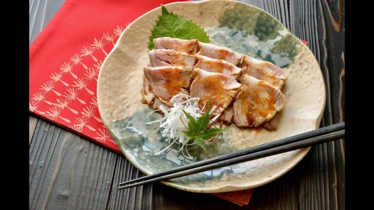 【料理動画】《簡単レンジチャーシューの作り方》〜How to make roasted pork fillet〜