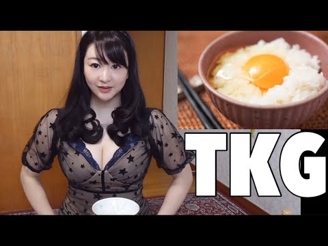 【一緒にご飯食べよう】卵がけご飯を食べるだけの動画【ぼっち飯】