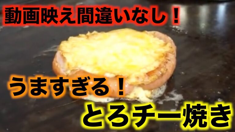 【鉄板シリーズ】とろチー焼