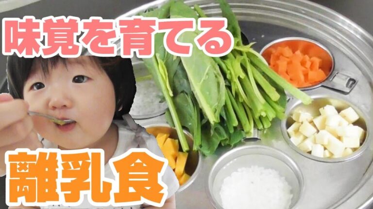 無水のお鍋で離乳食を１度に６種類作る#272