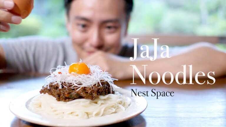 【野菜だけ！】#005 花山椒香るジャージャー麺の作り方 // How to make Vegetable Ja Ja Noodles