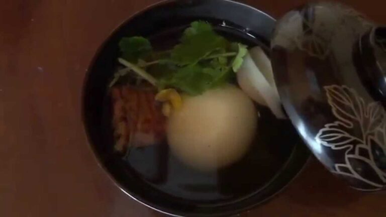 お雑煮 広島 Zoni, Japanese Soup of New Year Dish