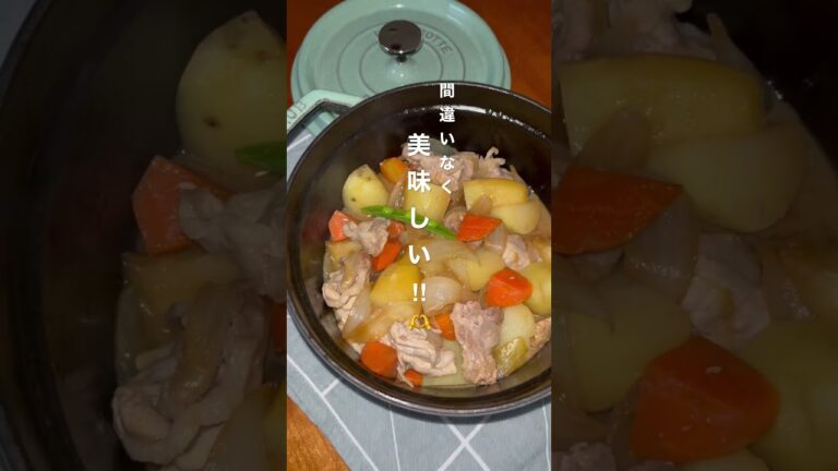 ストウブ　無水肉じゃがピコココットラウンド20  #staub #ストウブ @staub8062