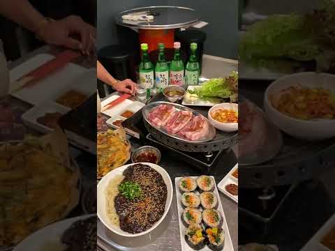 韓国人店長さんが振る舞う本格的なサムギョプサルがおいしすぎた🤤🥩🇰🇷