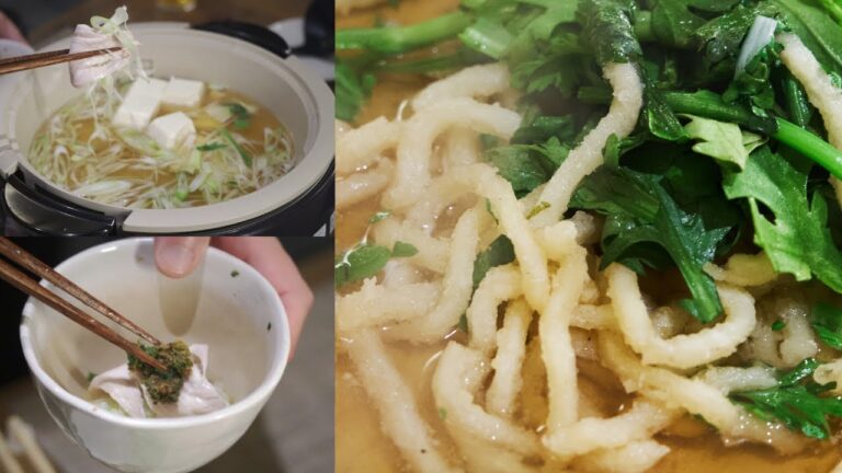 このシメやばすぎんだろ・・【絶品鶏しゃぶと揚げうどん】