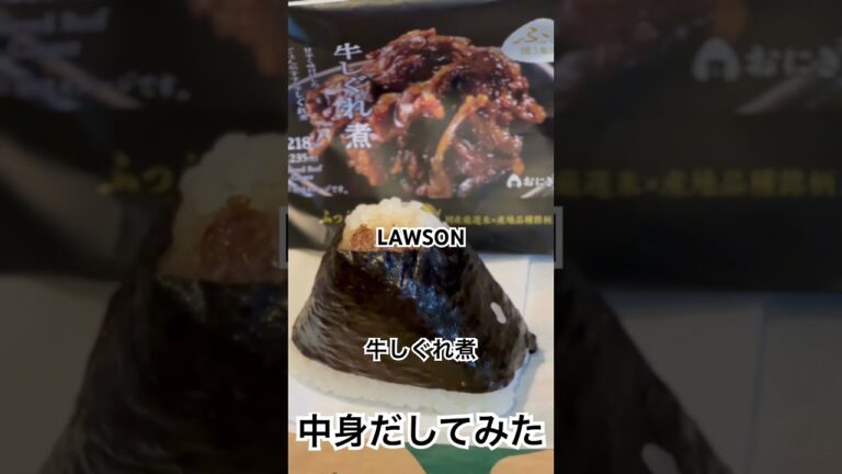 【ローソン180食】『牛しぐれ煮』高級おにぎり屋中身取り出してみた 取材拒否 全店制覇 渋谷で深夜大量に食べてみた 0611