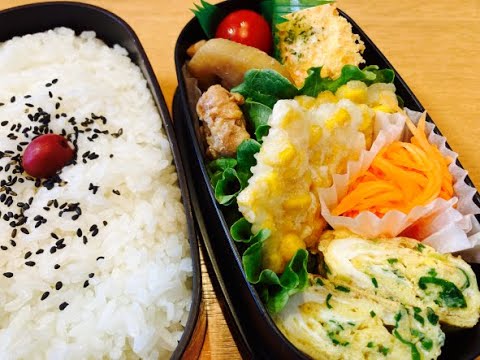 【旦那弁当】普通の日常お弁当。驚くほど美味しい鮭弁当旦那イチオシ！！