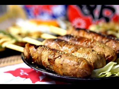 もちっ！肉巻きもちもち棒【料理レシピはParty Kitchen🎉】