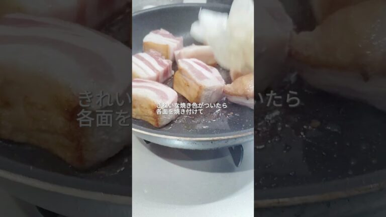 簡単！炊飯器にお任せ！豚の角煮