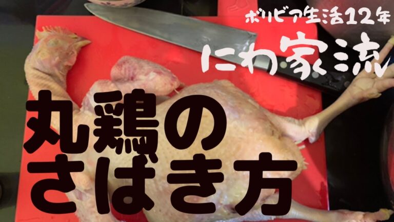 閲覧注意　鶏肉丸ごと一匹さばいてみた。